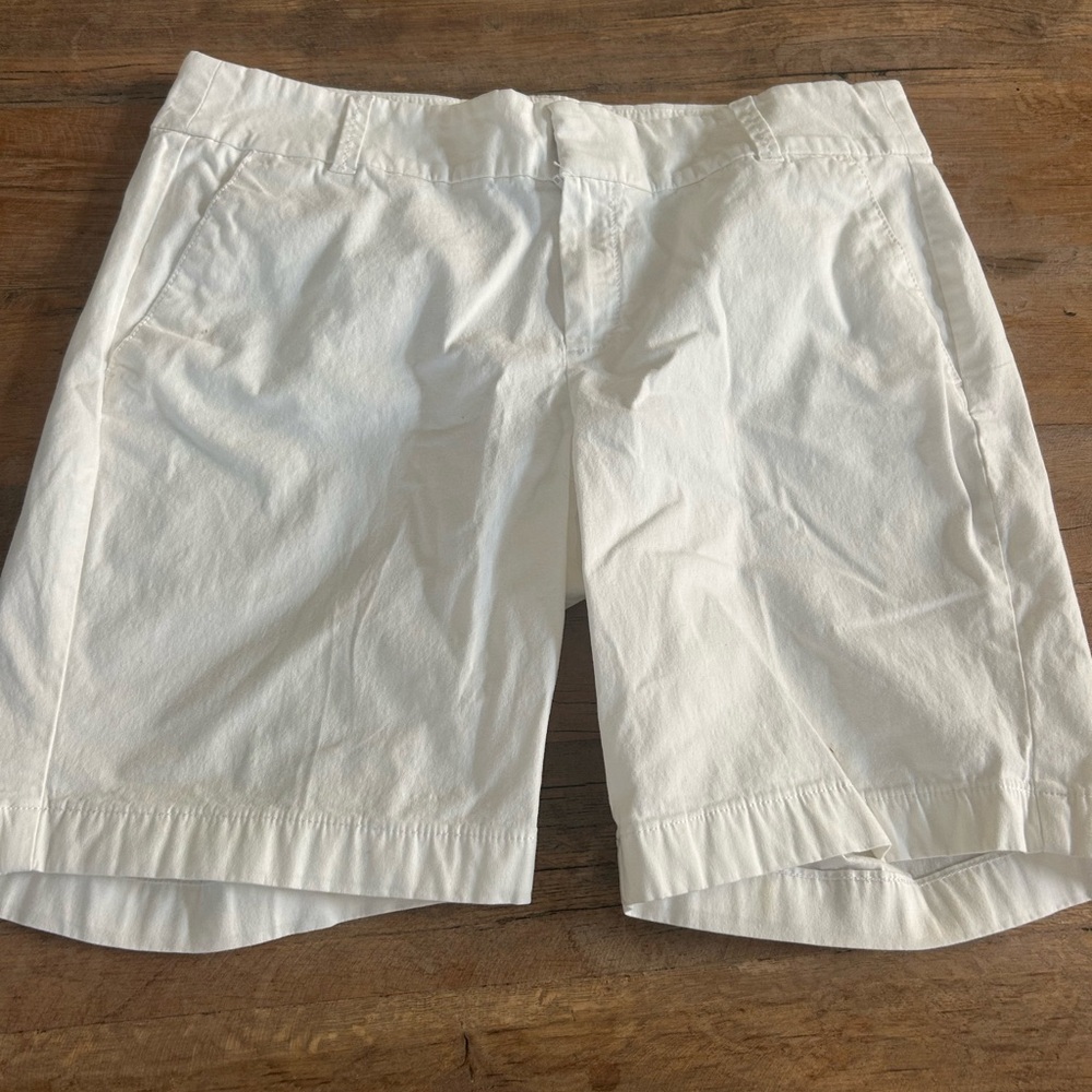 J. Crew Classic White Shorts